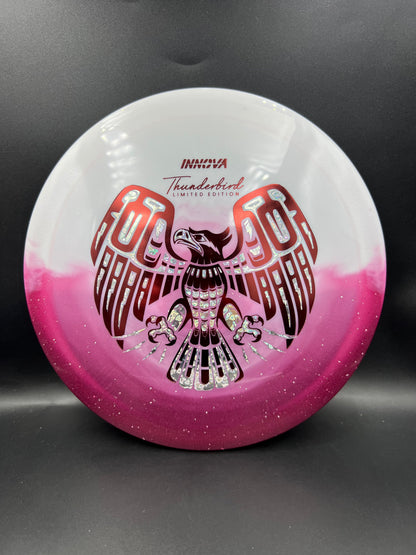 Innova Limited Edition Duo Thunderbird Burgundy Bottom Red Silver Hearts - 172g