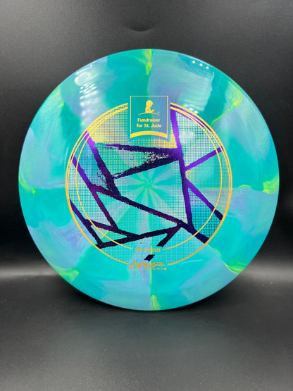 Streamline Cosmic Neutron Shift - St. Jude Fundraiser Turquoise Purple - 174g