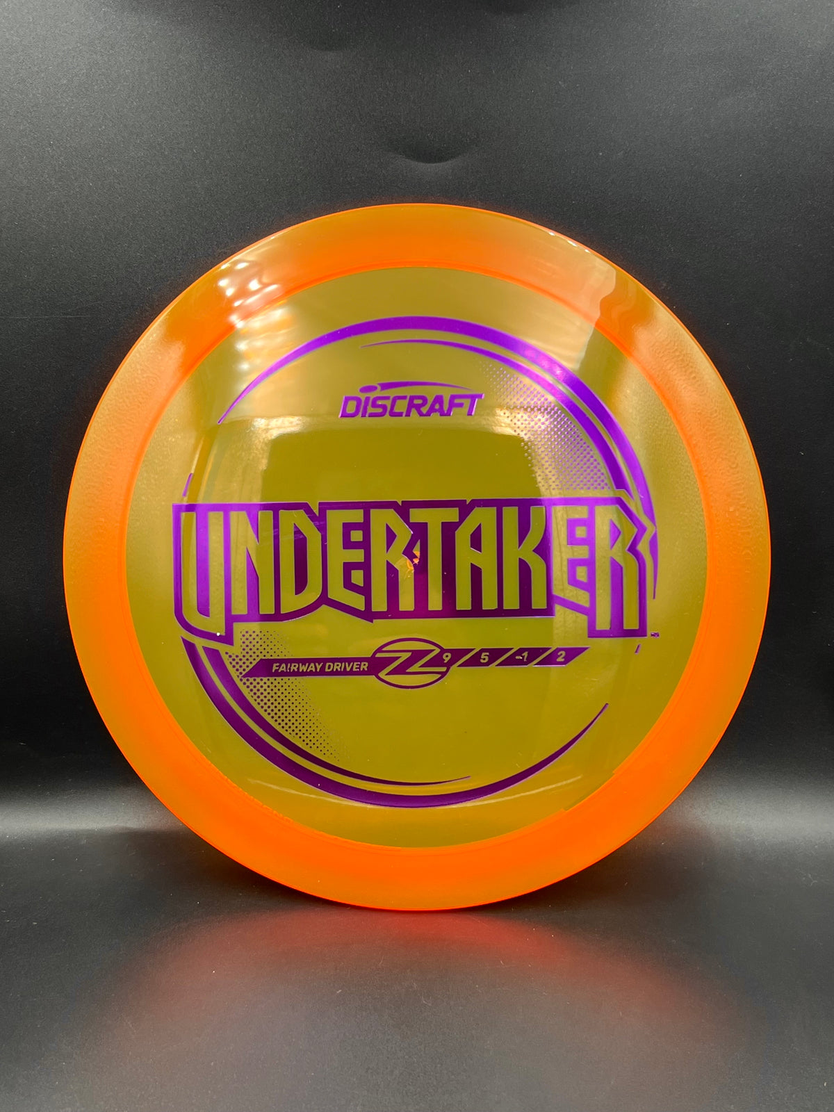 Discraft Z Undertaker Refresh - Orange Purple - 173g-174g