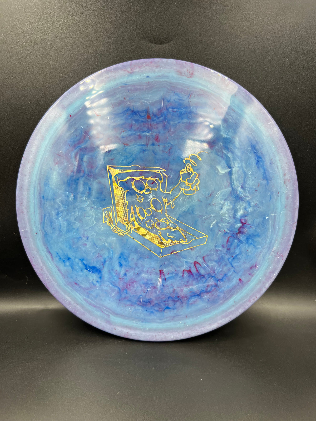 Mint Discs Apex Party Pizza Blurple Gold Shatter - 176g