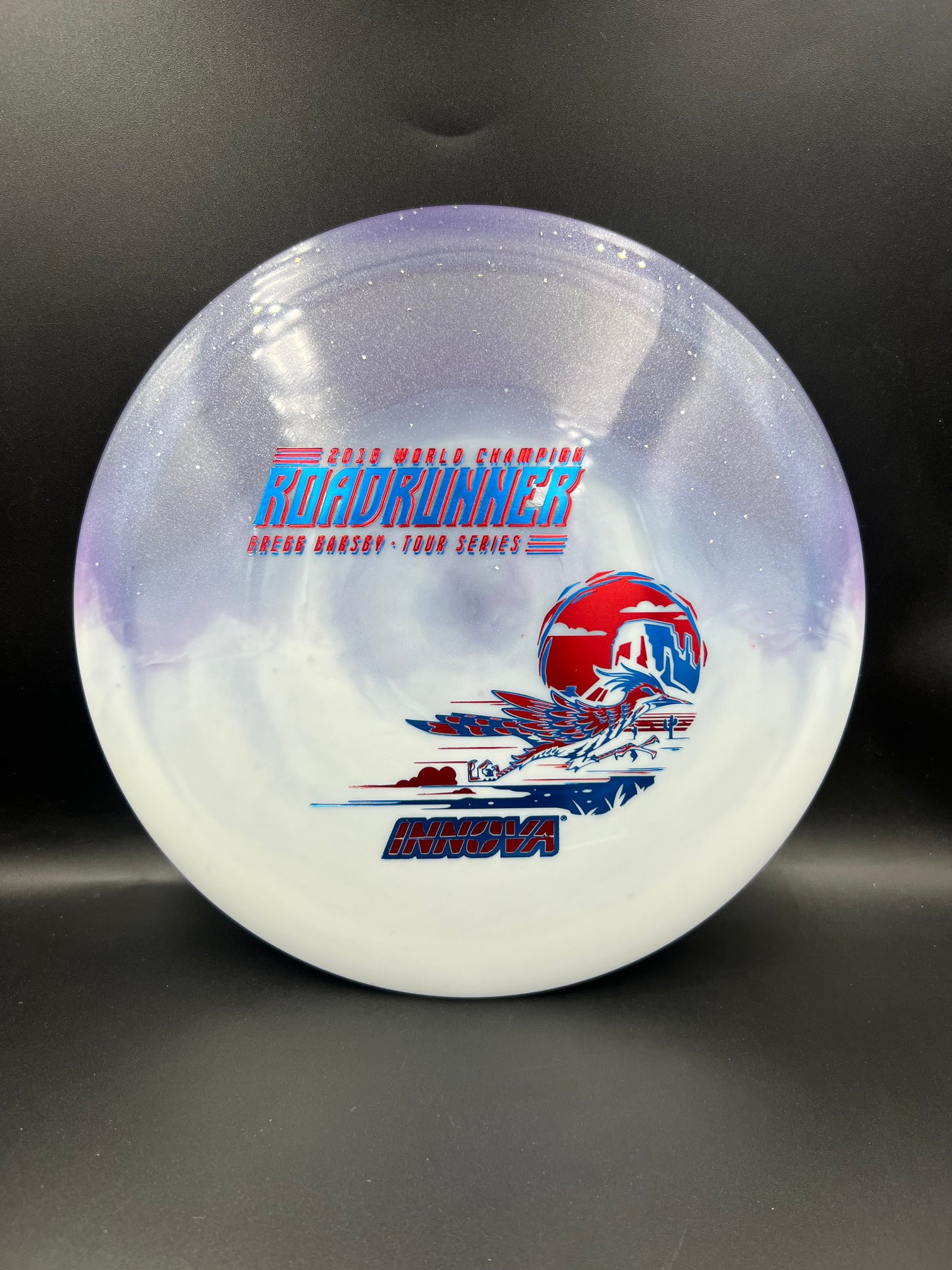 Innova 2026 Tour Series Duo Roadrunner Gregg Barsby Purple Top Red Blue - 172g