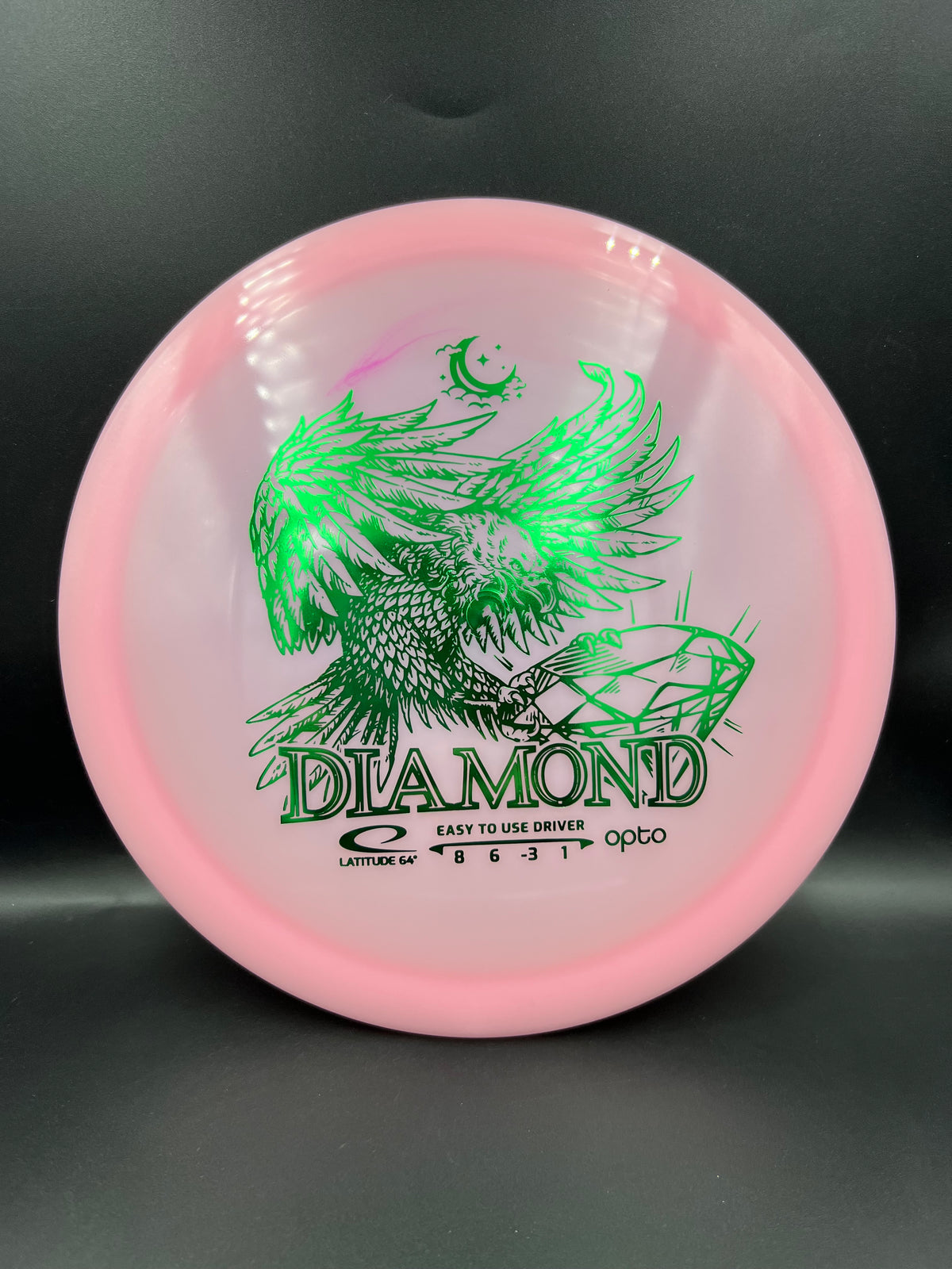 Latitude 64 Opto Moonshine Diamond Pink Green - 156g