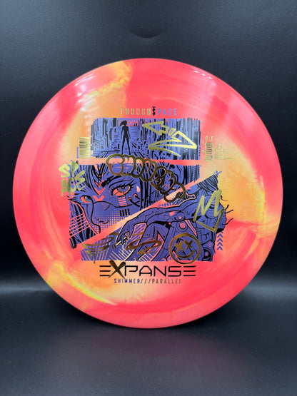 Thought Space Shimmer Parallel Expanse Orange Pink Purple Gold - 168g
