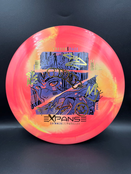 Thought Space Shimmer Parallel Expanse Orange Pink Purple Gold - 168g