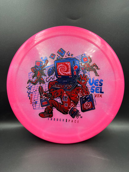 Thought Space Vex Vessel Pink Blue Red - 172g