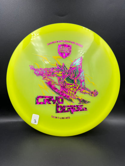 Discmania Gannon Buhr Signature Series Glow C-Line MD5 Cryo Blade 2
