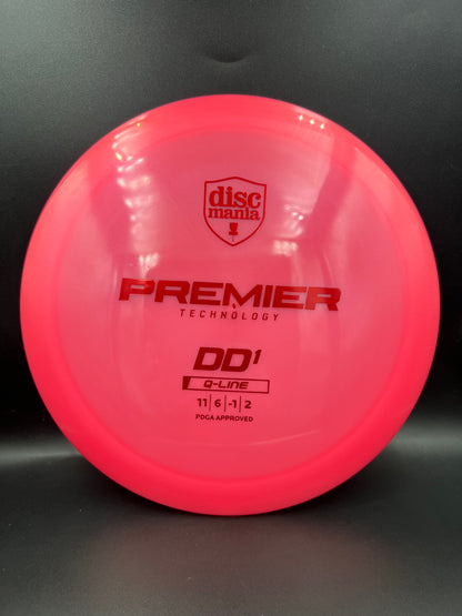 Discmania Q-Line DD1 Pink Red - 174g