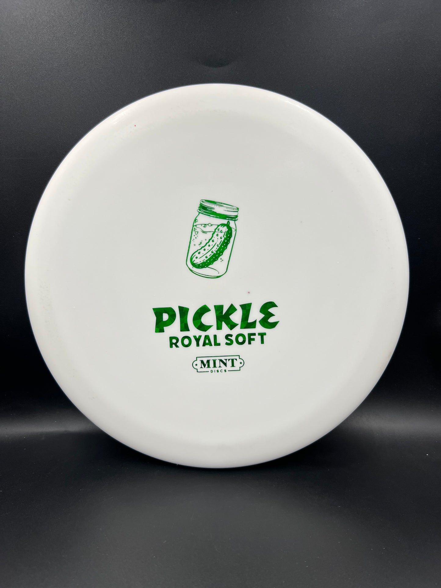 Mint Discs Royal Soft Pickle 5th Run White Green Shatter - 171g