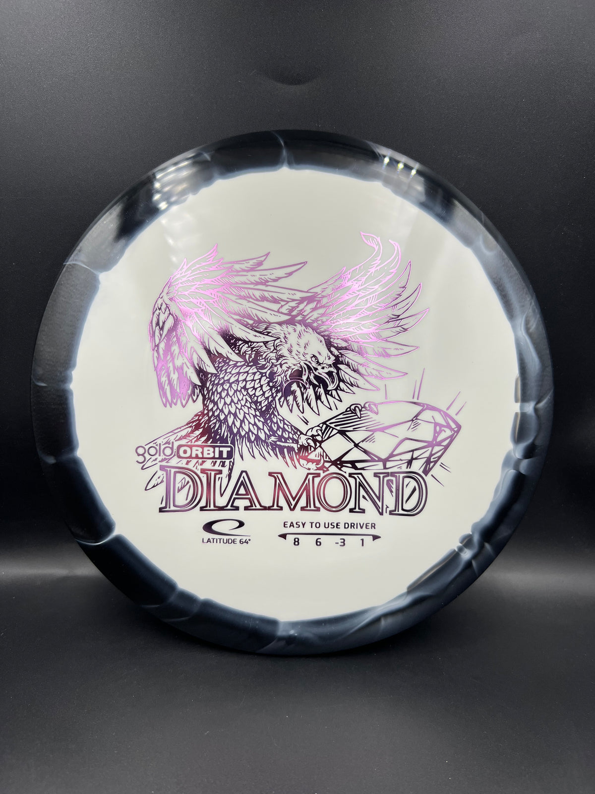Latitude 64 Gold Orbit Diamond Black Pink - 156g
