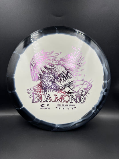 Latitude 64 Gold Orbit Diamond Black Pink - 156g