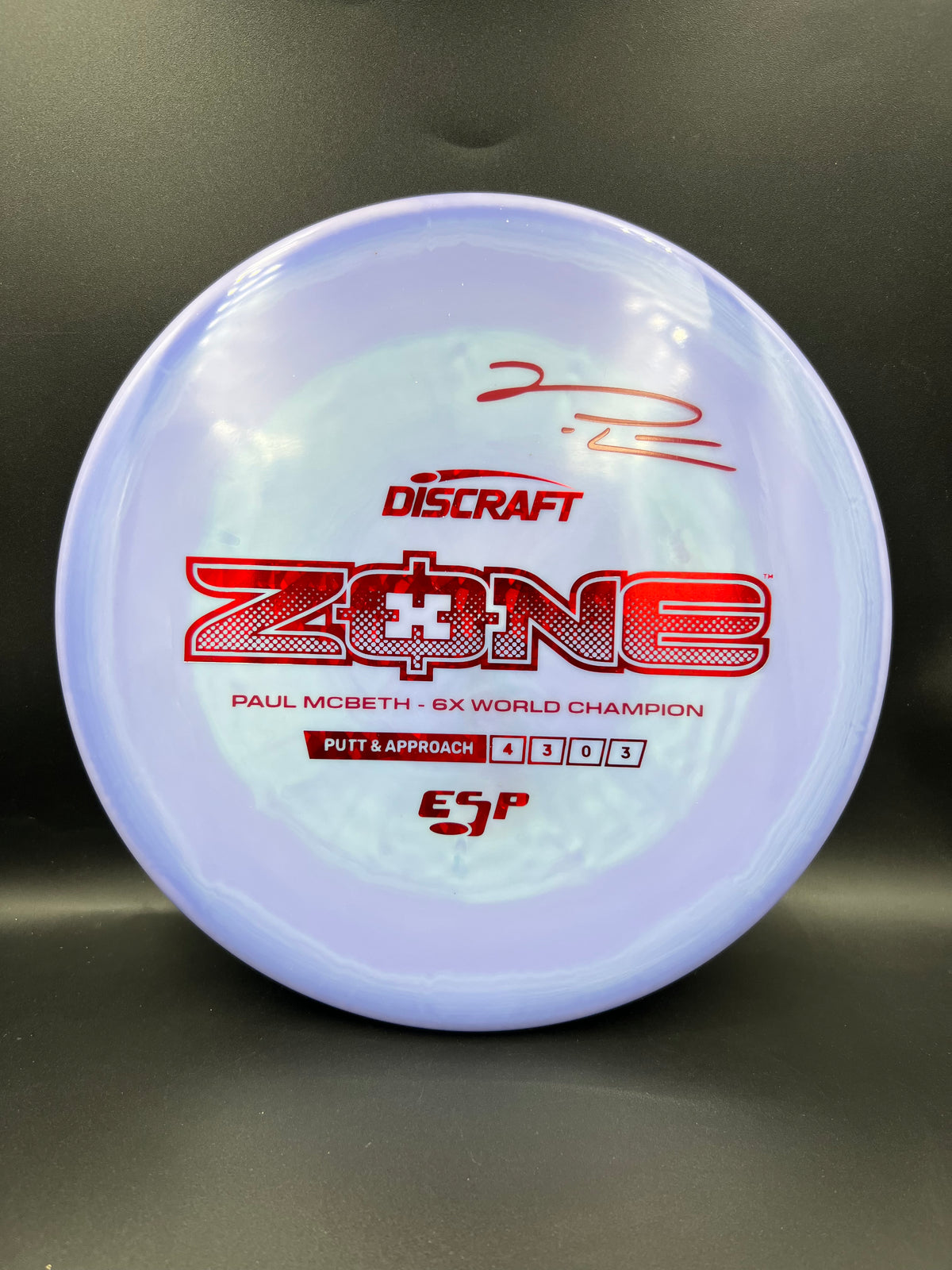 Discraft ESP Zone Refresh - Purple Red Maroon - 174g