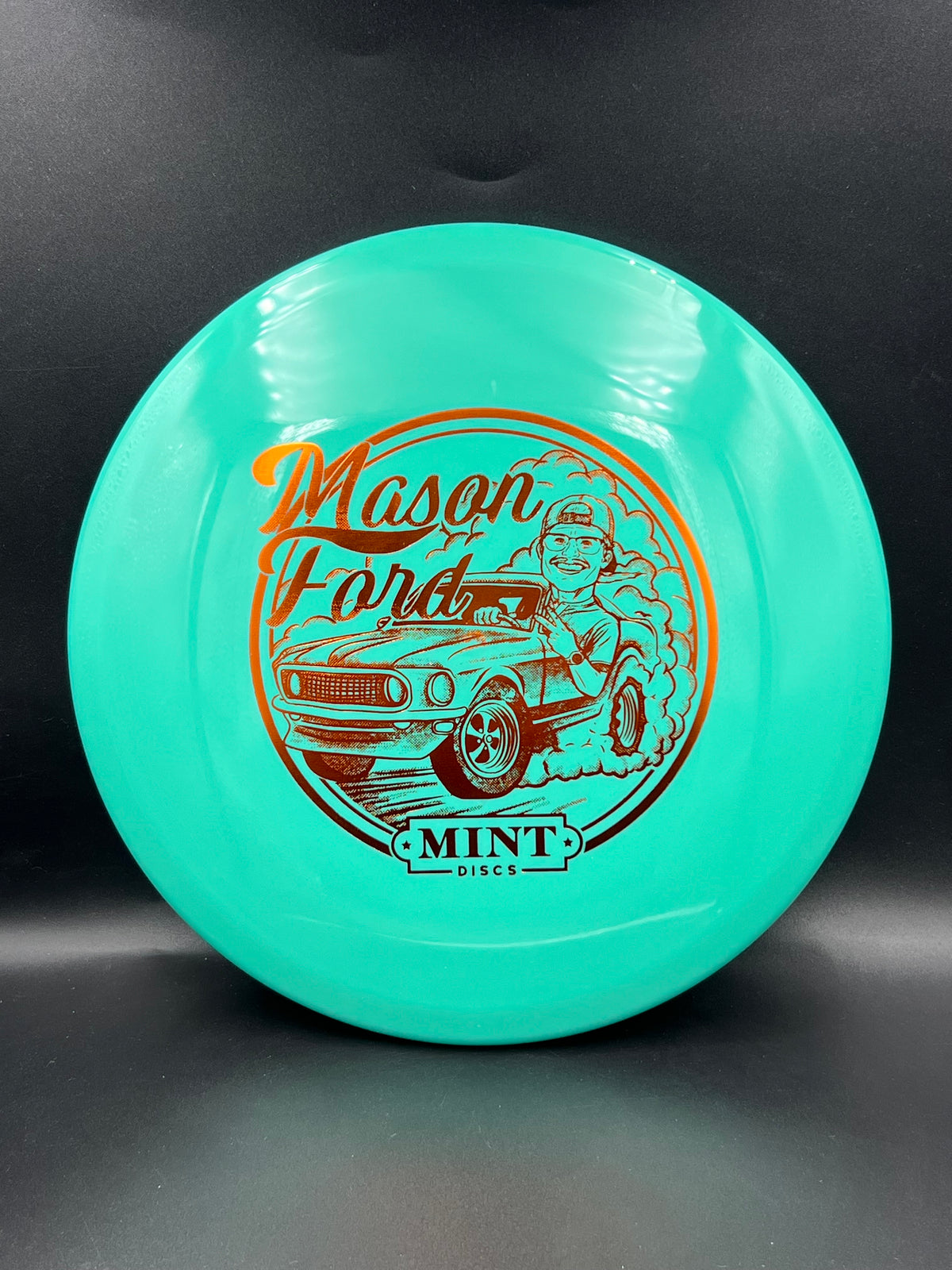 Mint Discs Mason Ford Apex Mustang 4th Run Teal Orange - 175g