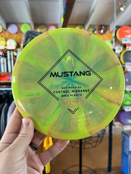 Mint Discs Swirly Apex Mustang