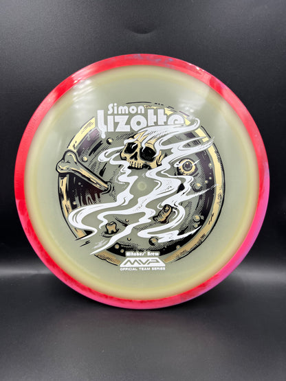 Axiom Eclipse Aspect - Simon Lizotte 2026 Halloween Team Series Black Gold Pink Red Rim - 173g
