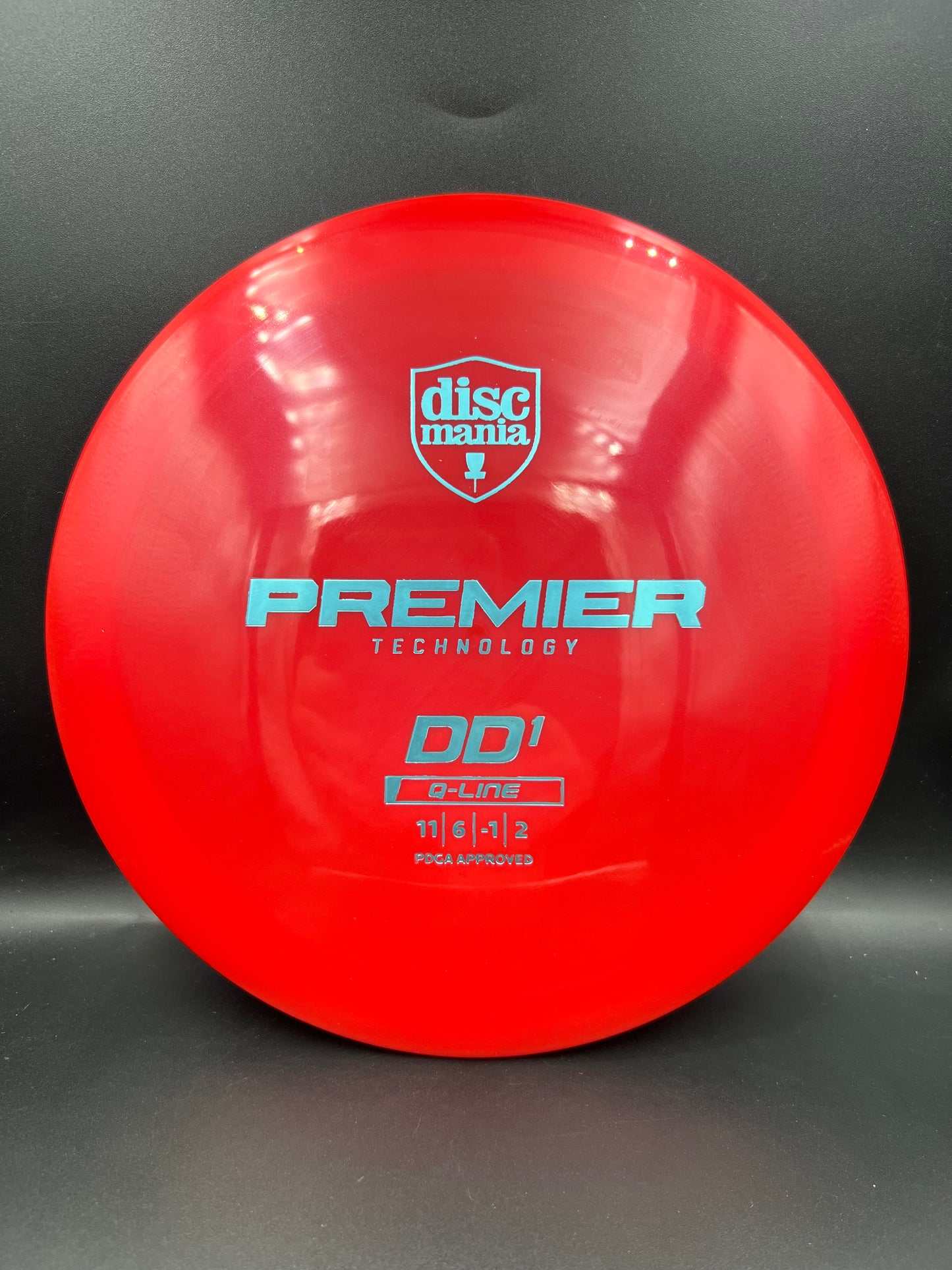 Discmania Q-Line DD1 Red Light Blue Stamp - 171g