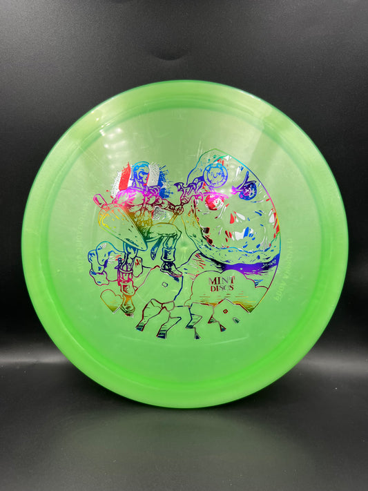 Mint Sublime Pizza Green Rainbow Flag - 174g