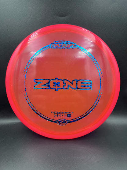 Discraft Z Zone Dark Pink Blue Cheetah Print - 174g