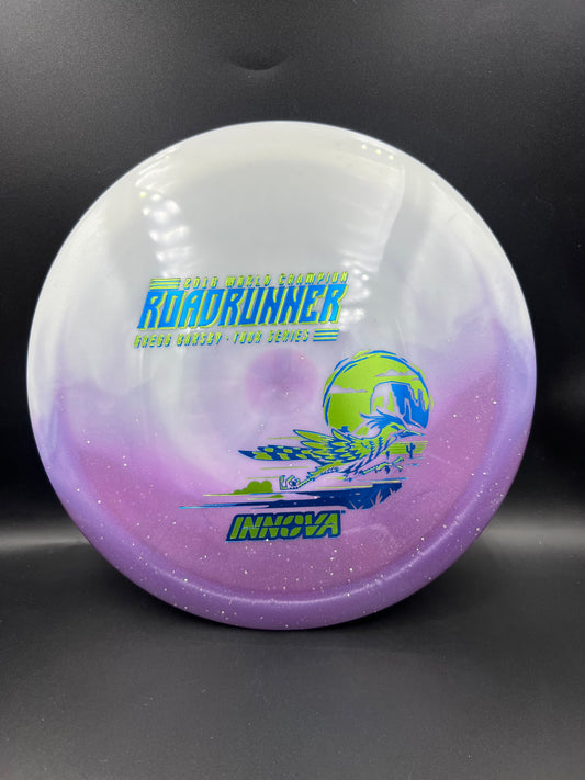 Innova 2026 Tour Series Duo Roadrunner Gregg Barsby Purple Bottom Green Blue - 172g