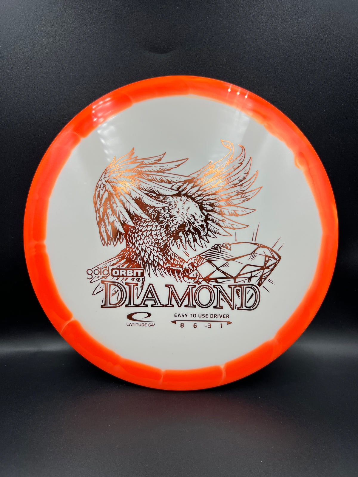Latitude 64 Gold Orbit Diamond Orange Orange - 157g