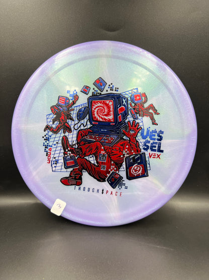 Thought Space Vex Vessel Purple Blue Red (3) - 172g