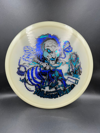 Discraft 2026 Mega Glo Halloween Buzzz Double Blue - 177g+