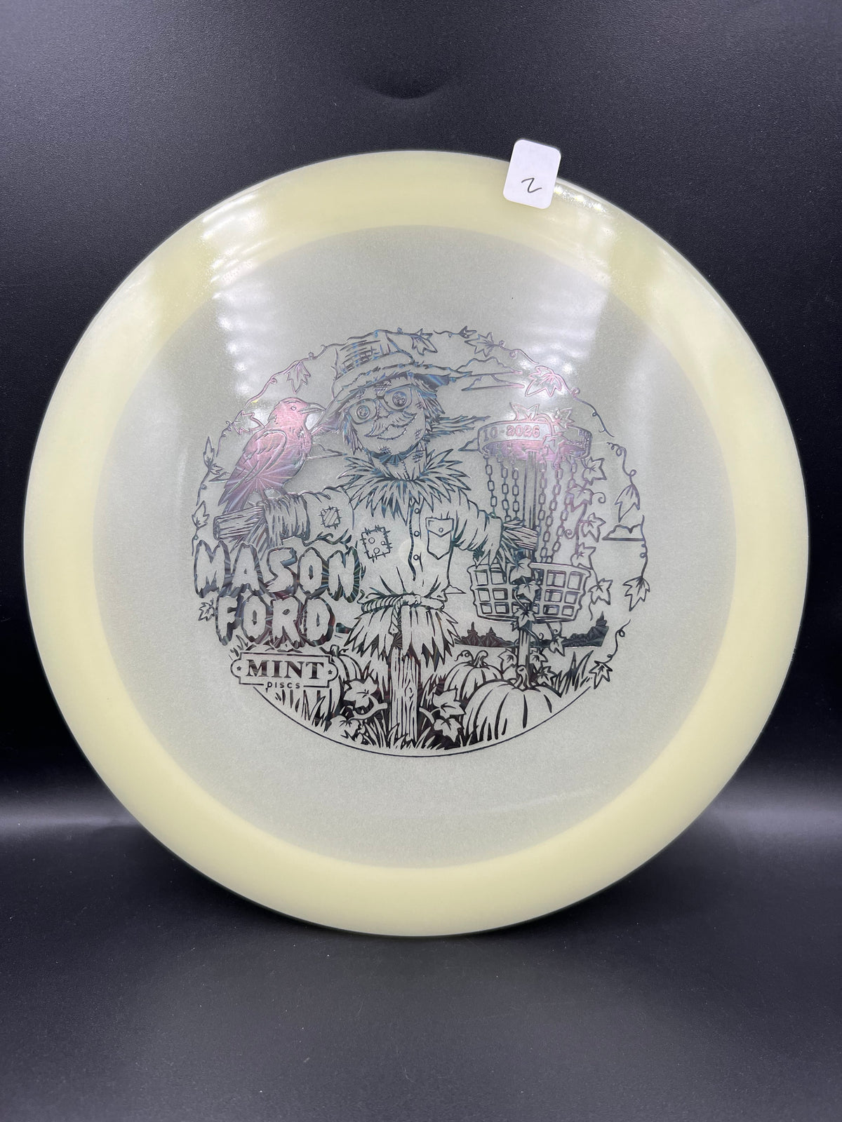 Mint Discs 2026 Halloween Mason Ford Nocturnal Glow Freetail Dark Spinners (2) - 174g