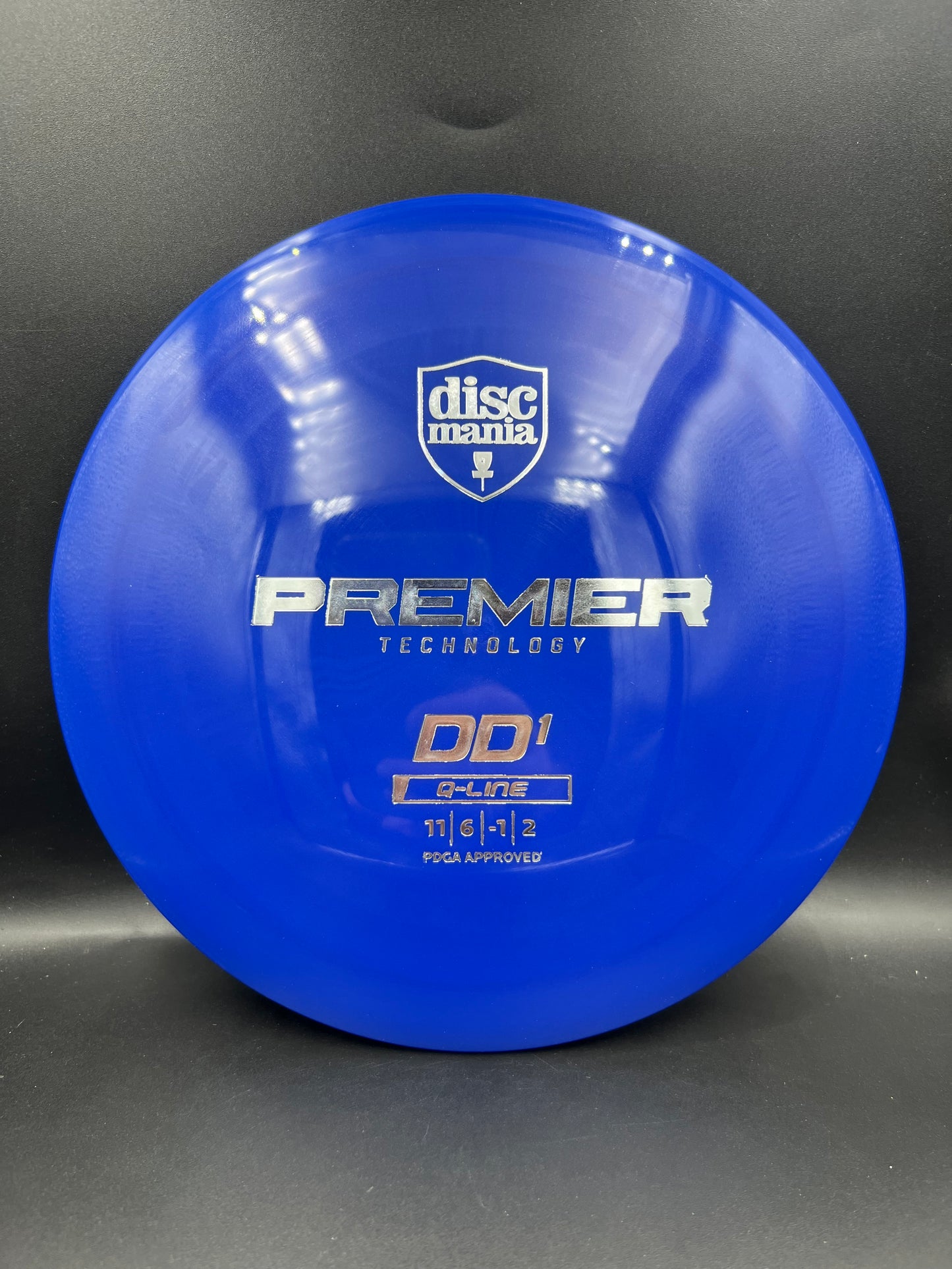 Discmania Q-Line DD1 Blue Silver Stamp - 172g