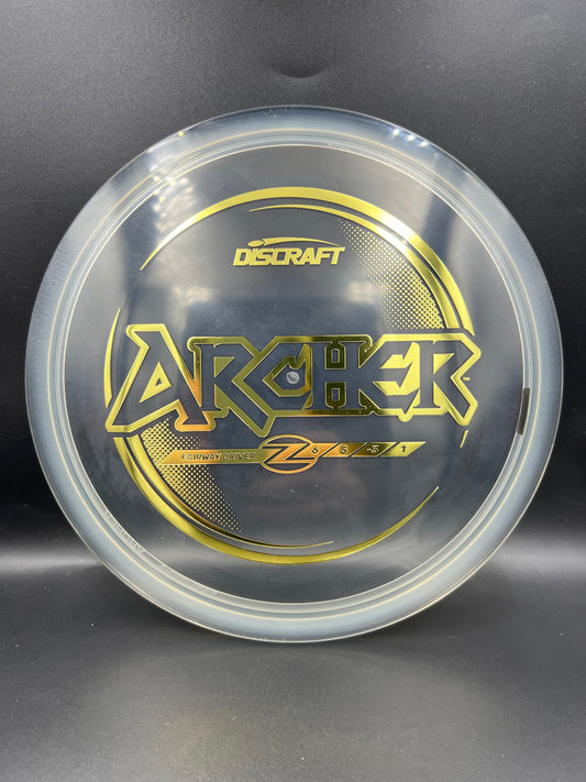Discraft Z Archer Refresh - Clear Gold - 170g-172g
