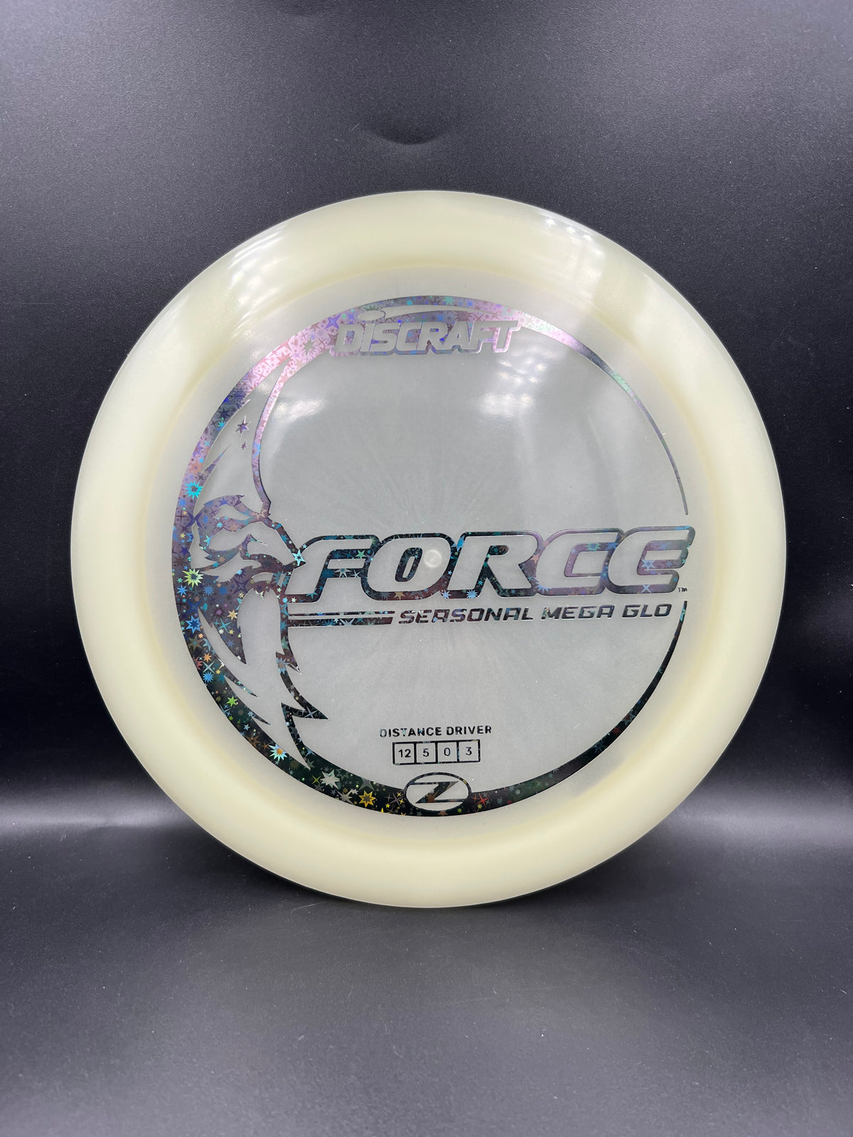 Discraft Mega Glo Force Dark Stars Stamp - 173g-174g