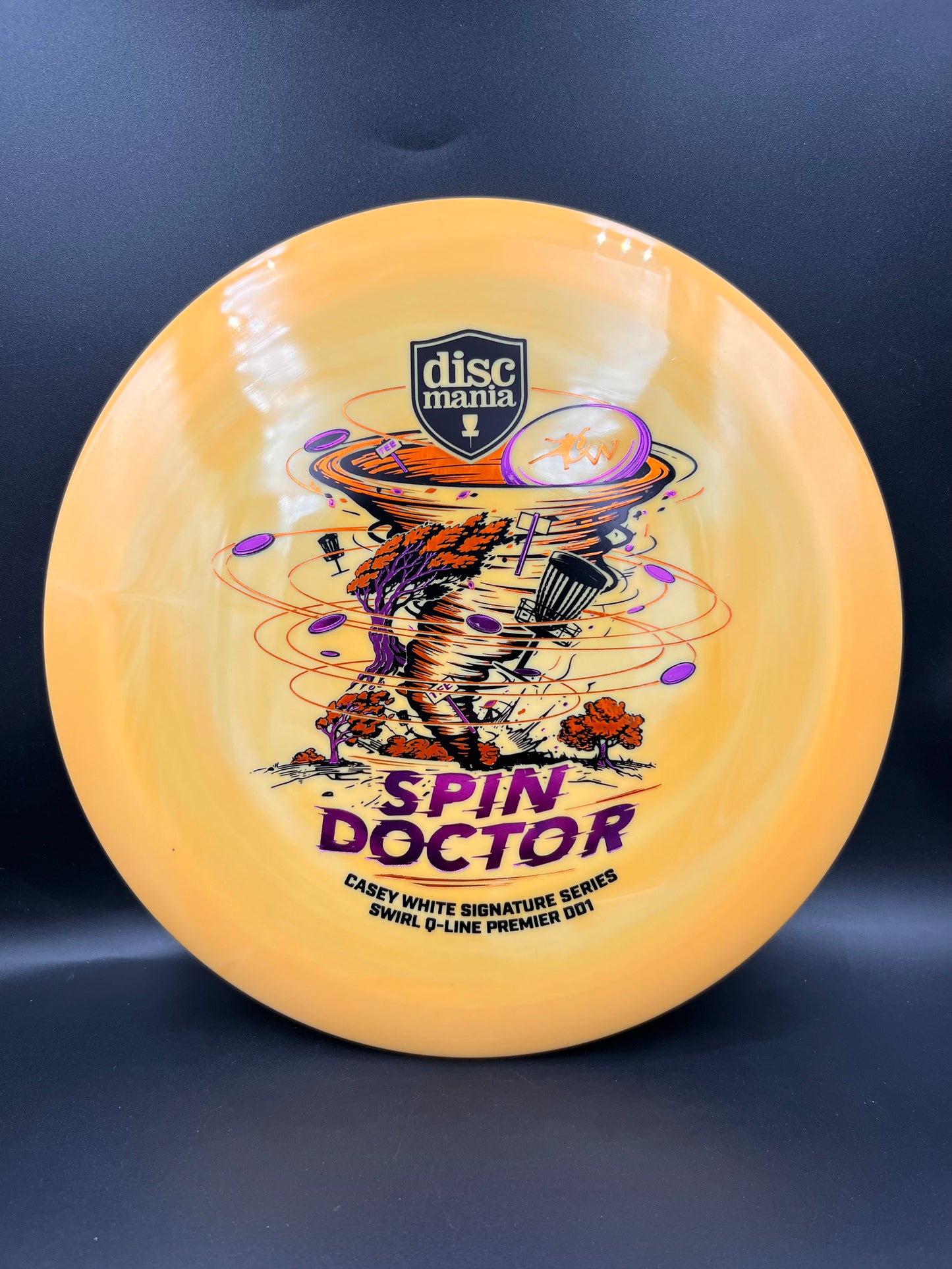 Discmania Spin Doctor - Casey White Signature Series Swirl Q-Line Premier DD1