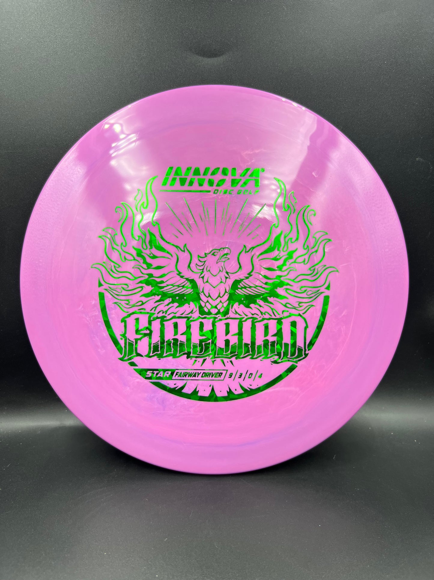 Innova Star Firebird Purple Pink Green Shatter - 172g
