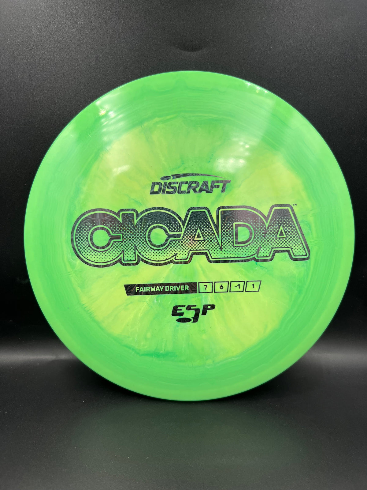 Discraft ESP Cicada Refresh - Green Dark Spinners - 175g-176g