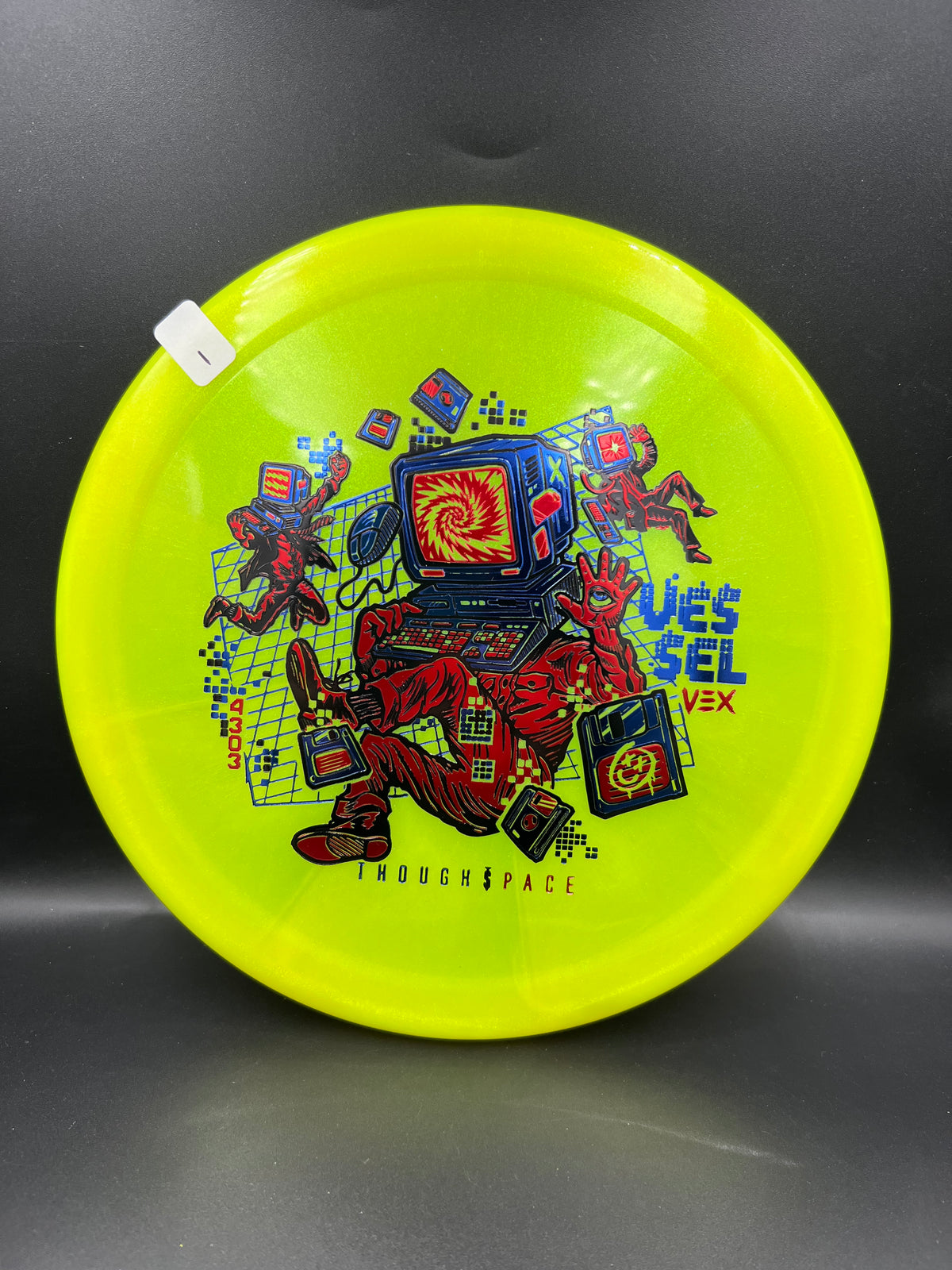 Thought Space Vex Vessel Yellow Blue Red (1) - 172g