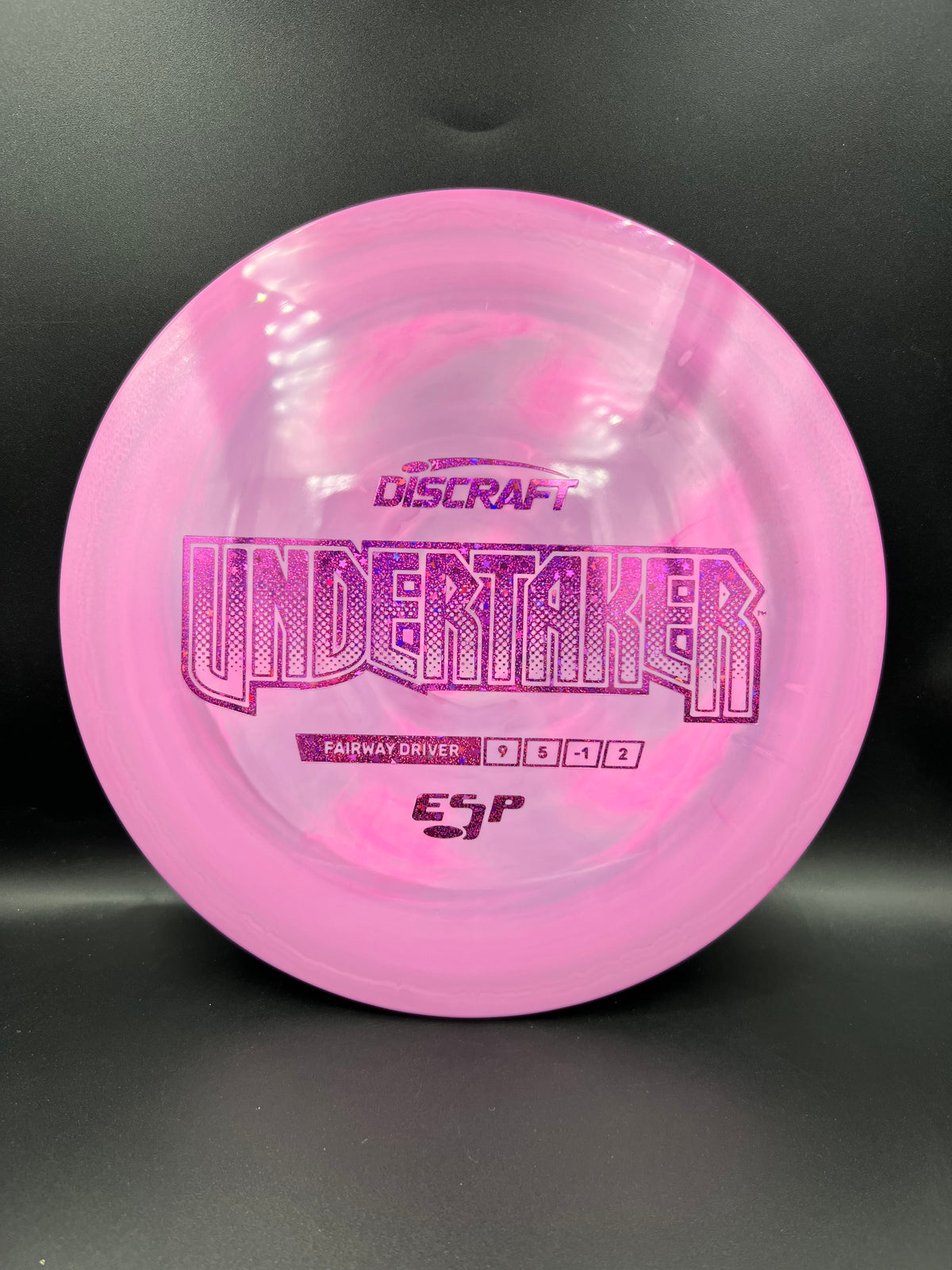 Discraft ESP Undertaker Refresh - Pink Pink Glitter Stars - 168g