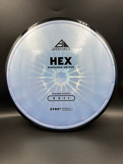 Axiom Plasma Hex Blue Silver Black - 169g