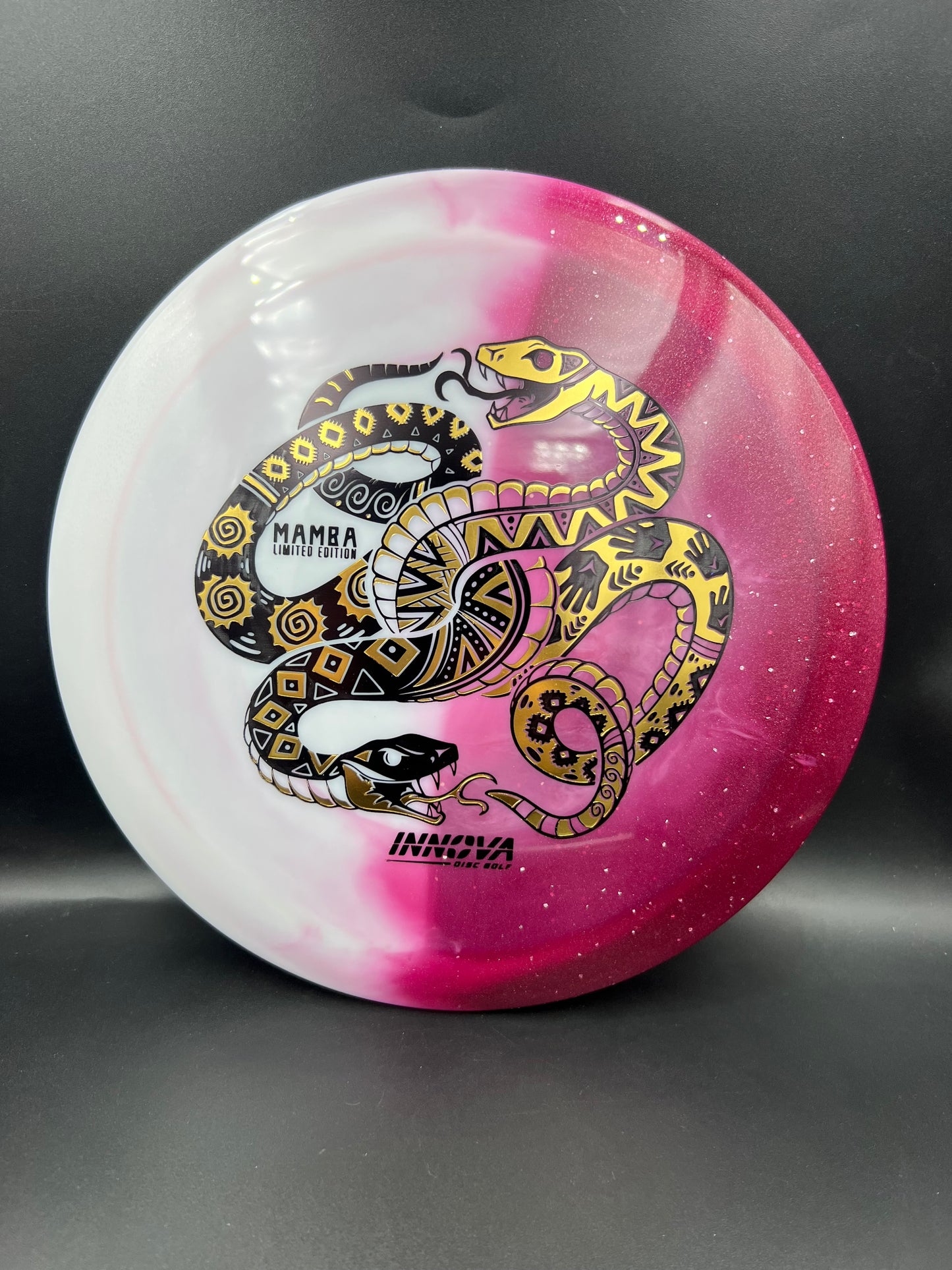 Innova Limited Edition Duo Mamba Burgundy Side Gold Black - 173g-175g