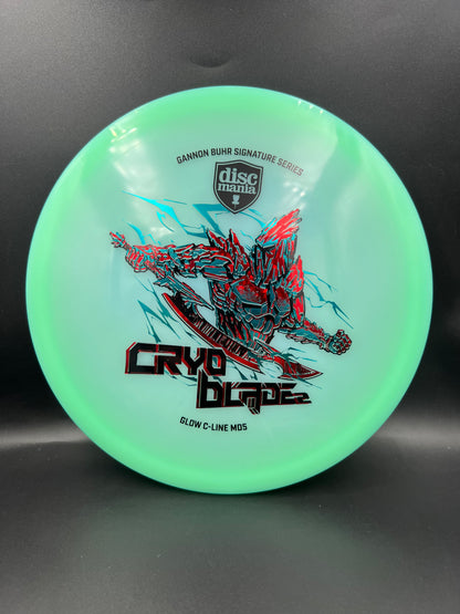 Discmania Gannon Buhr Signature Series Glow C-Line MD5 Cryo Blade 2