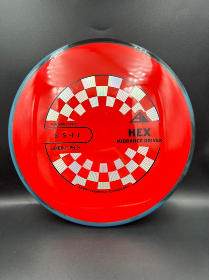 Axiom Neutron Hex Red Black Blue Rim - 176g