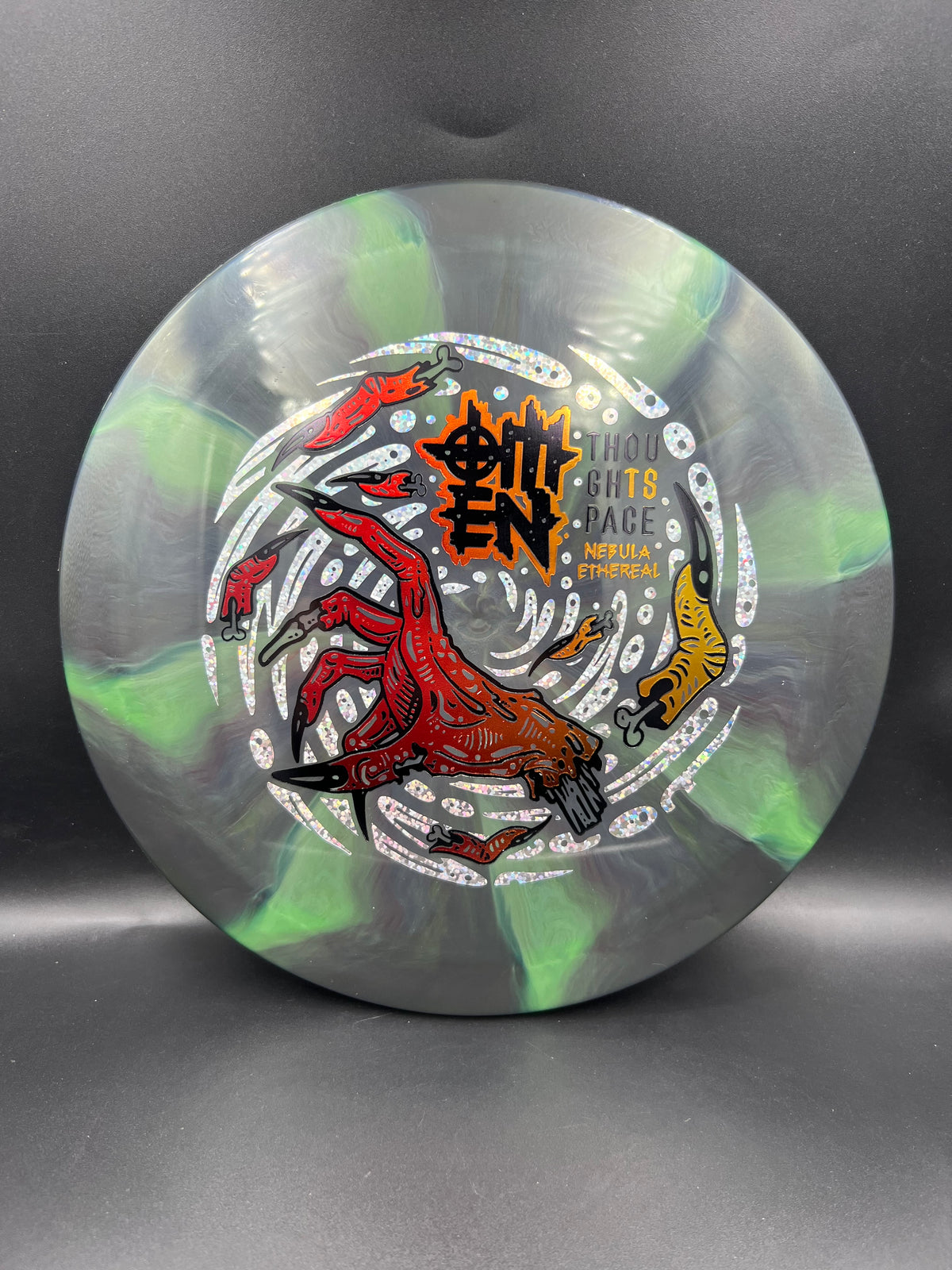 Thought Space Nebula Ethereal Omen Green Blend Fire Silver Stamp - 175g