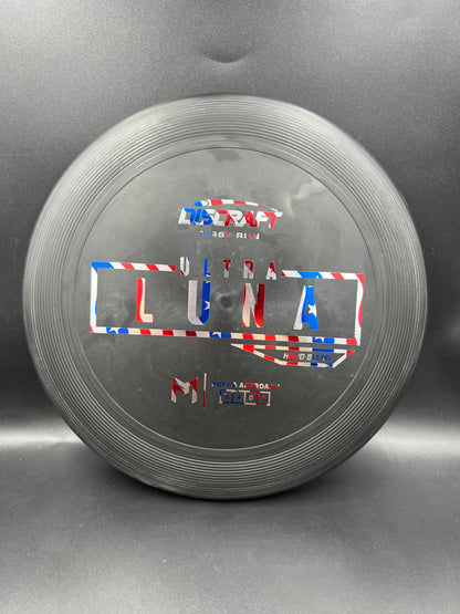 Discraft Paul McBeth First Run UltraLuna - Hard Putter Blend Black Flag - 169g