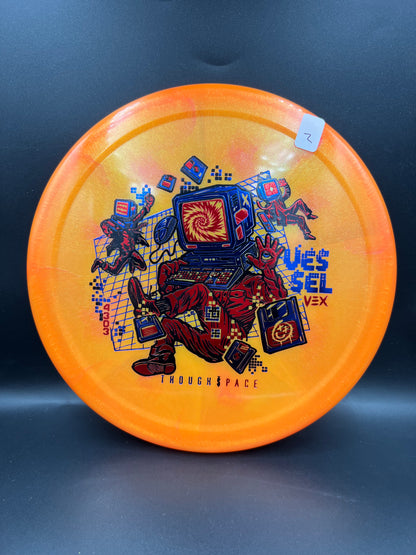 Thought Space Vex Vessel Orange Blue Red (2) - 172g