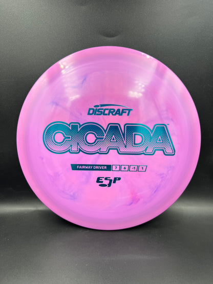 Discraft ESP Cicada Refresh - Purple Pink Blue - 173g-174g