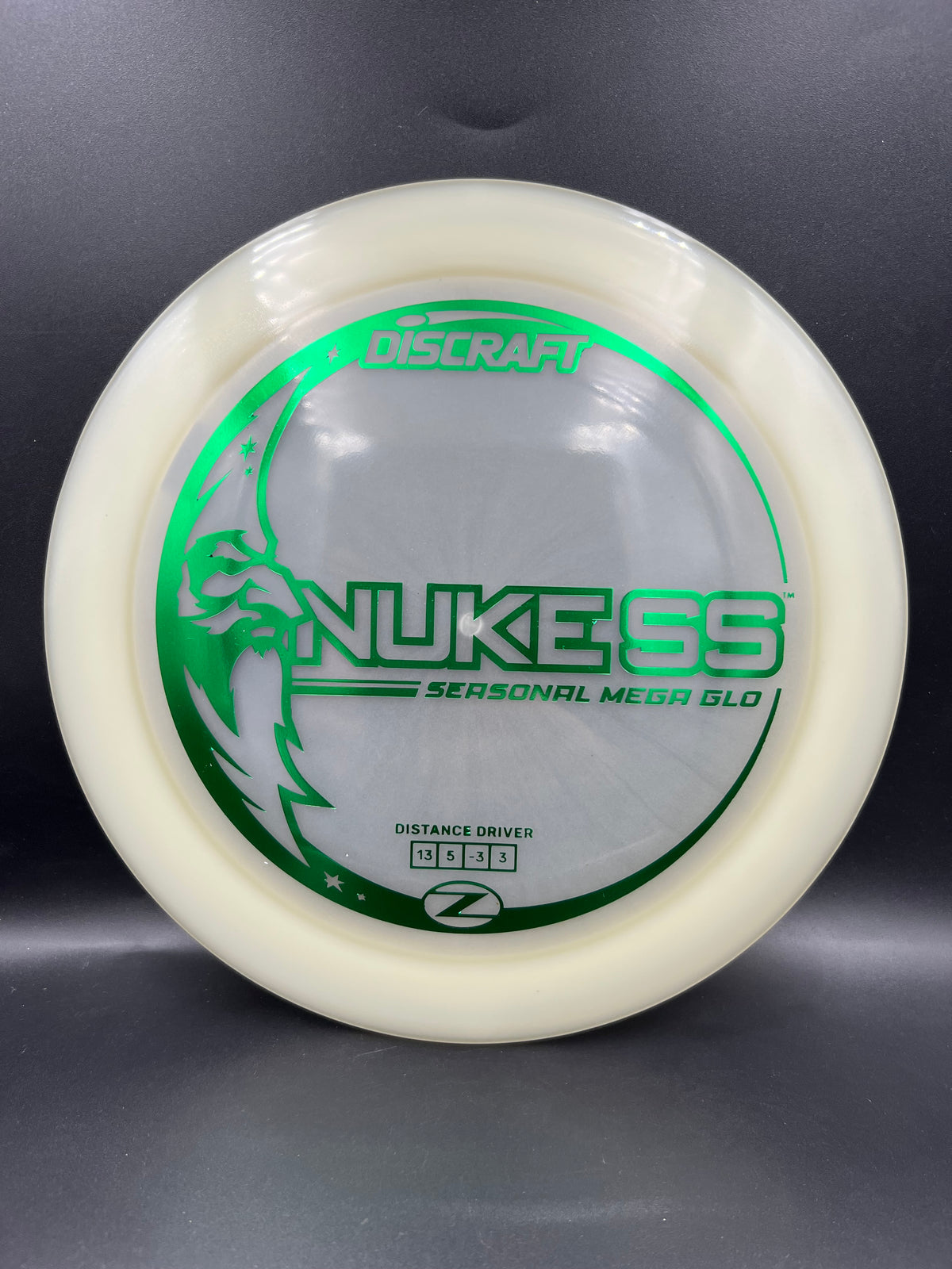 Discraft Mega Glo Nuke SS Green Stamp - 170g-172g