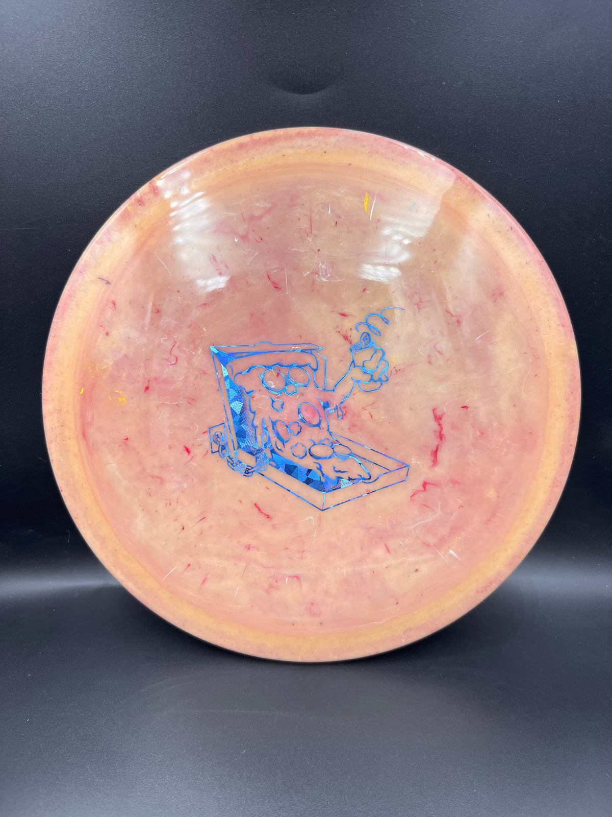 Mint Discs Apex Party Pizza Caramel Blue Shatter - 173g