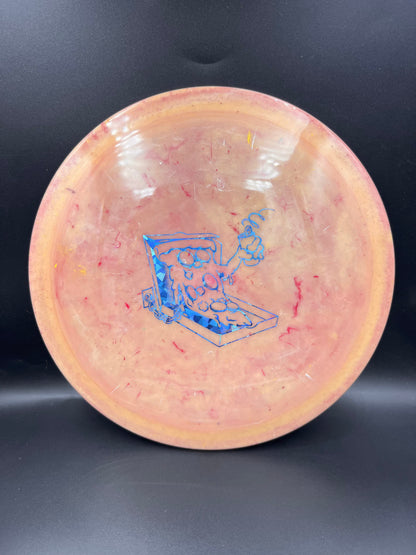 Mint Discs Apex Party Pizza Caramel Blue Shatter - 173g