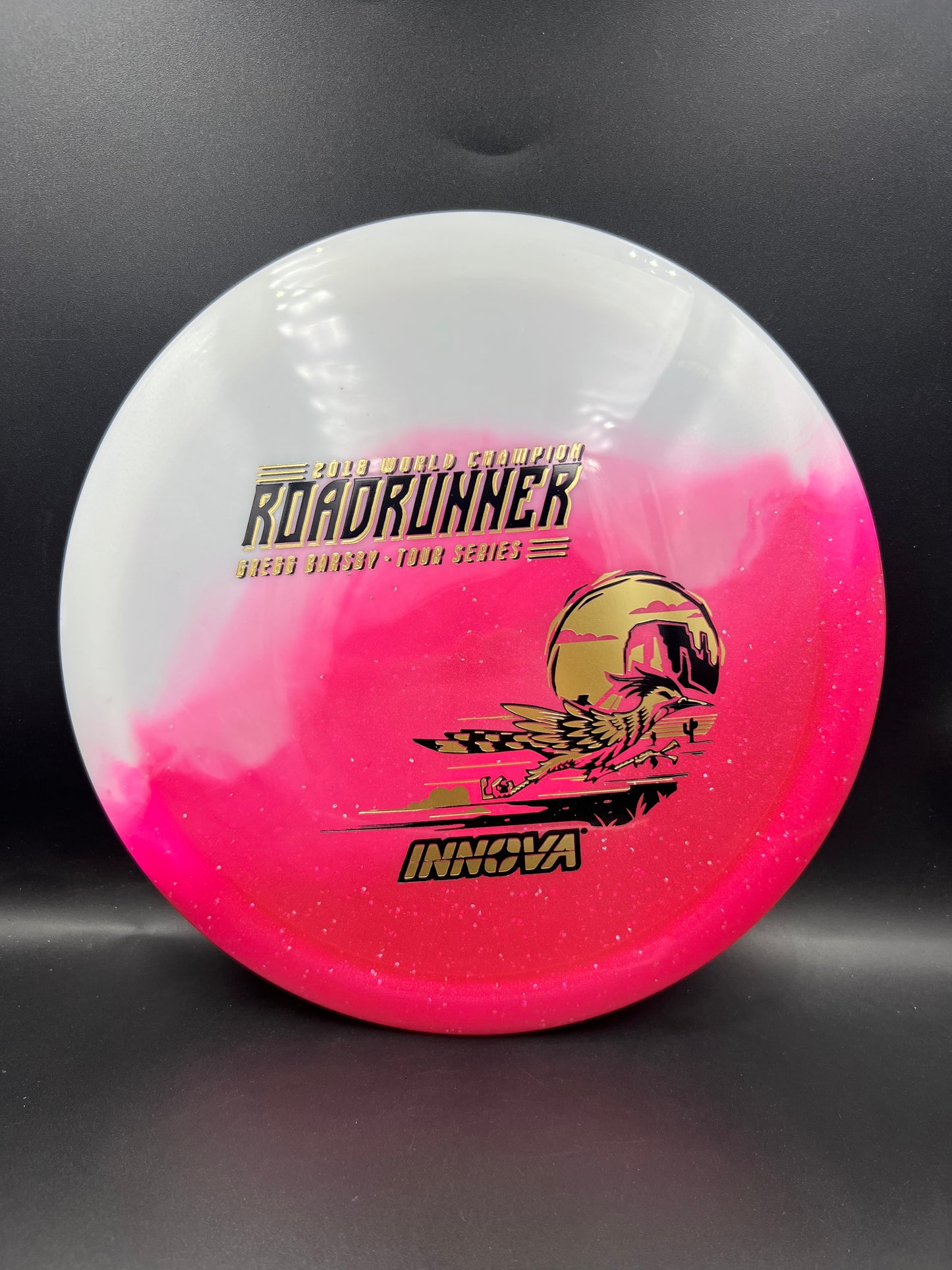 Innova 2026 Tour Series Duo Roadrunner Gregg Barsby 2- Pink Bottom Black Gold - 173g-175g