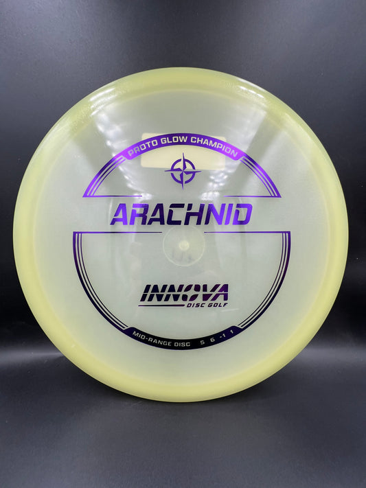 Innova Proto Glow Champion Arachnid Purple Stamp - 177g