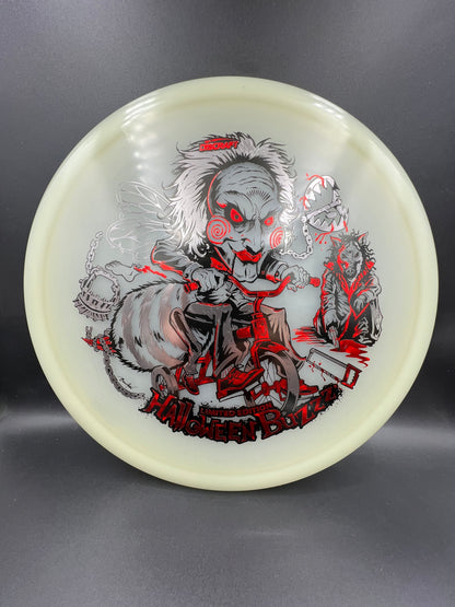 Discraft 2026 Mega Glo Halloween Buzzz Red Silver - 173g-174g