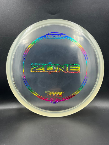 Discraft Z Zone Clear Rainbow Stars - 170g-172g