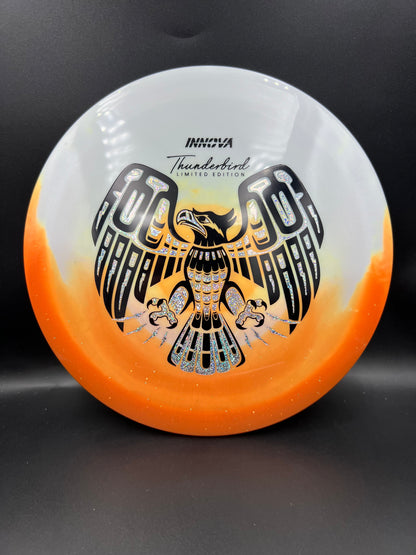 Innova Limited Edition Duo Thunderbird Orange Bottom Black Silver Glitter - 171g